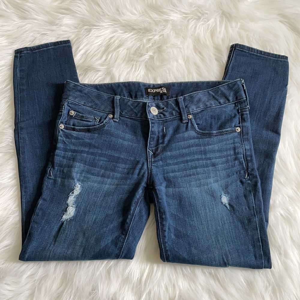 Express Stella Ankle Stretch Jeans - Picture 8 of 8